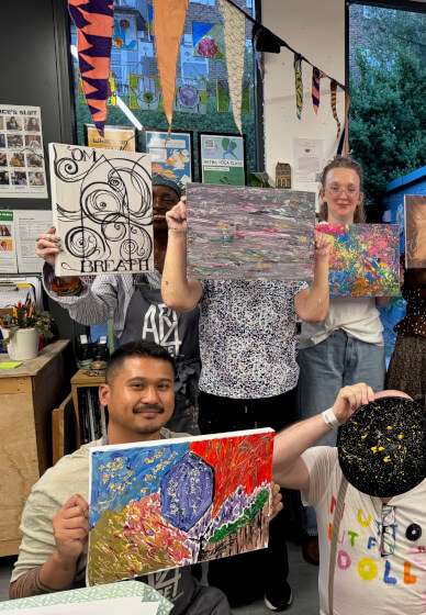 Textured Abstract Painting Workshop