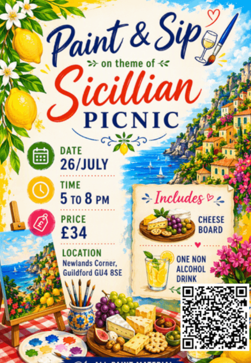 The Art Escape (Sicilian Paint and Sip)