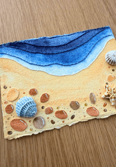 The Art of Paper Embroidery - on the Shoreline Workshop