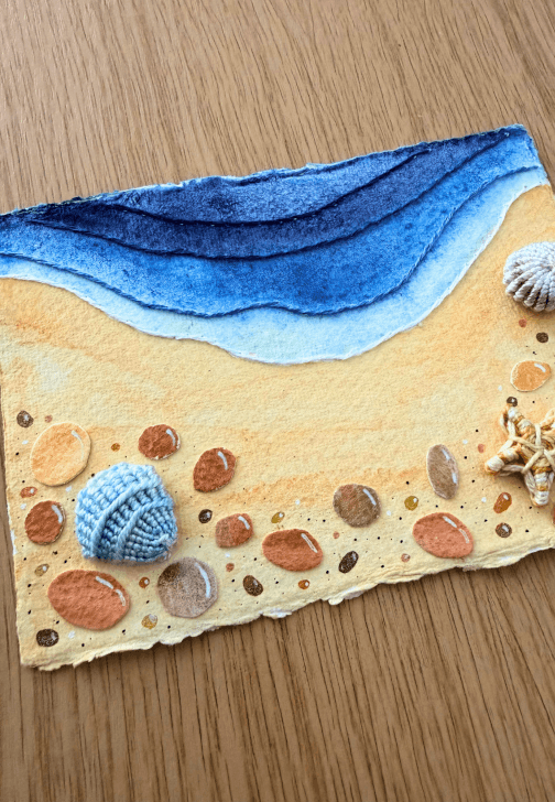 The Art of Paper Embroidery - on the Shoreline Workshop