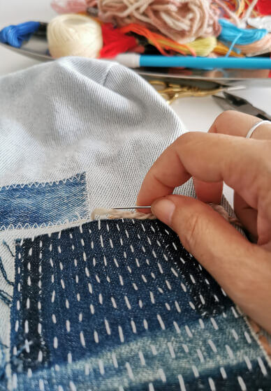 The Art of Sashiko Repair Stitch Workshop