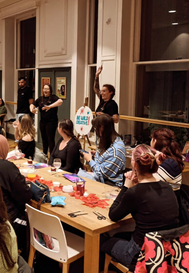 The Painted Realm - Romantasy Sip and Paint Experience