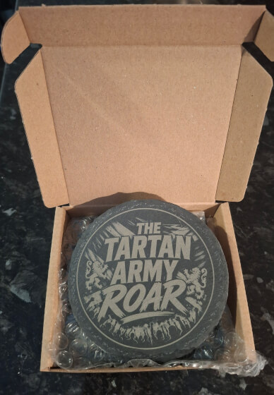 Top of the Scots - Engraved Slate Coasters