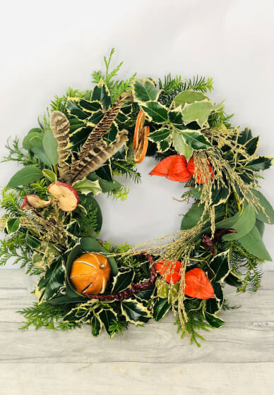 Traditional Christmas Wreath Craft Kit