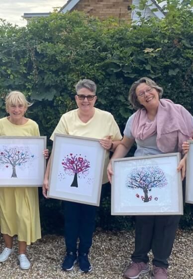 Tree of Hearts Mixed Media Workshop
