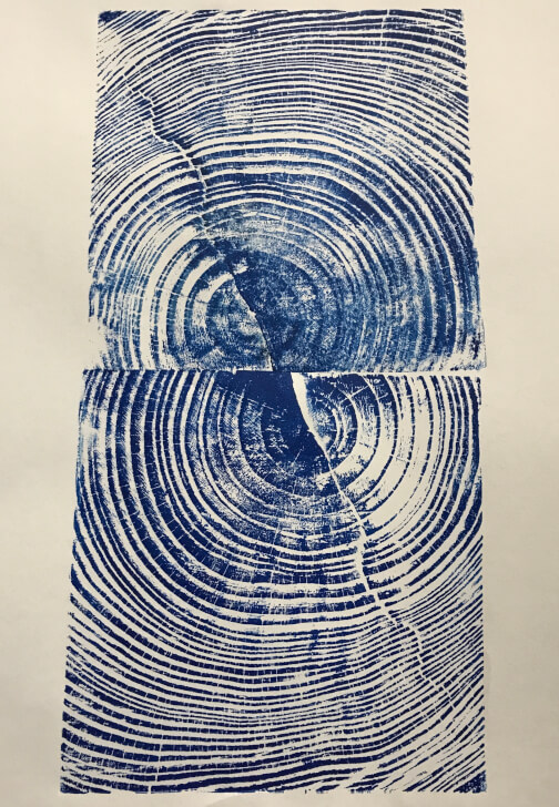 Tree Ring Wood Prints Workshop