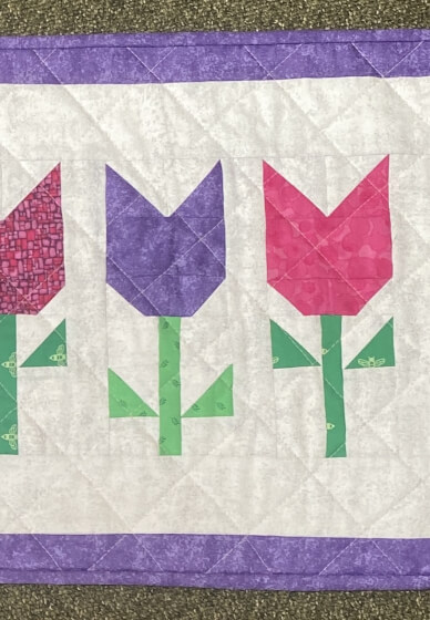 Tulips Applique Workshop with Janet Goddard
