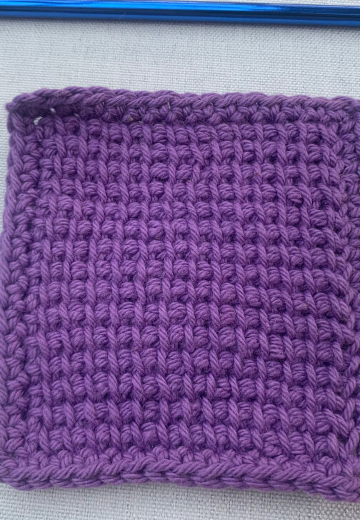 Tunisian Crochet Lesson for Beginners