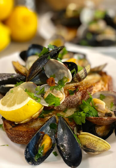 Tuscan Evening Cooking Class: Seafood Mastery & Wine Tasting