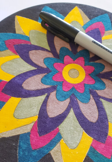 UV Resin Mandala Workshop