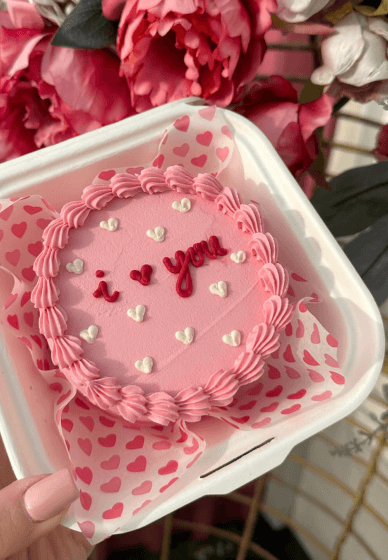 Valentine's / Galentine's Day Bento Cake Decorating Workshop