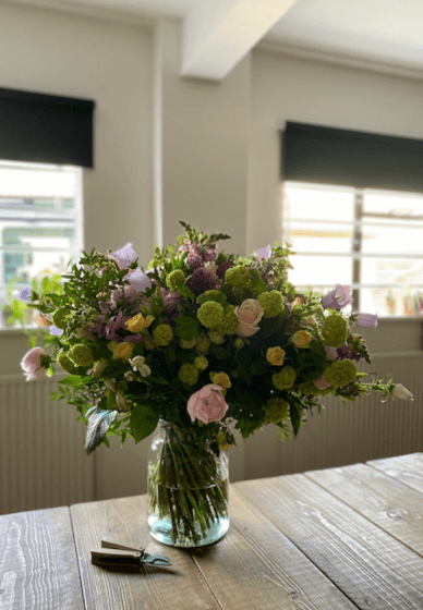 Vase Flower Arrangement Workshop