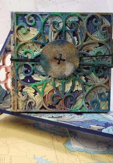Victorian Mixed Media Course: Book Trough and Journal