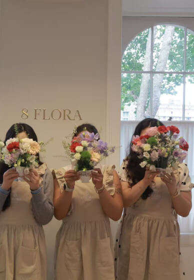Vintage Bone China Teacup Floral Arranging Workshop