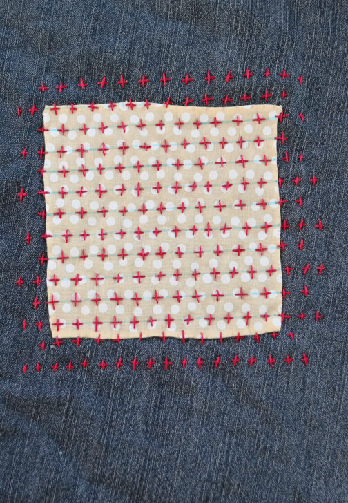 Visible Mending Sewing Class - Sashiko Mending