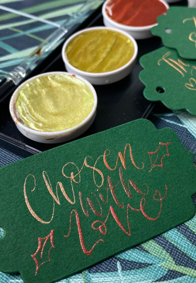 Warrington Christmas Calligraphy Workshop