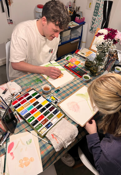Watercolour Class - Beginner Friendly