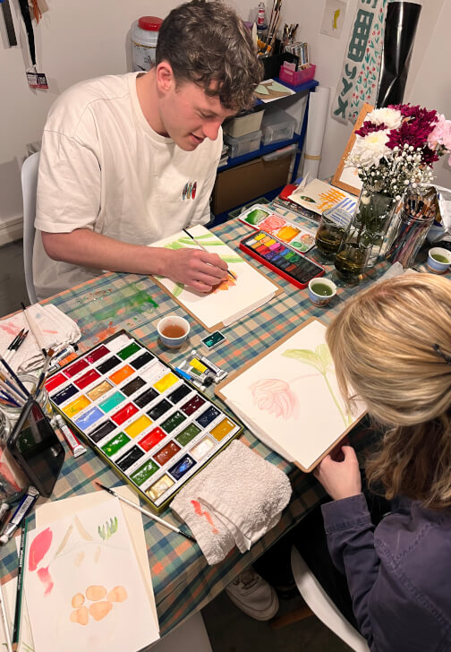 Watercolour Class - Beginner Friendly