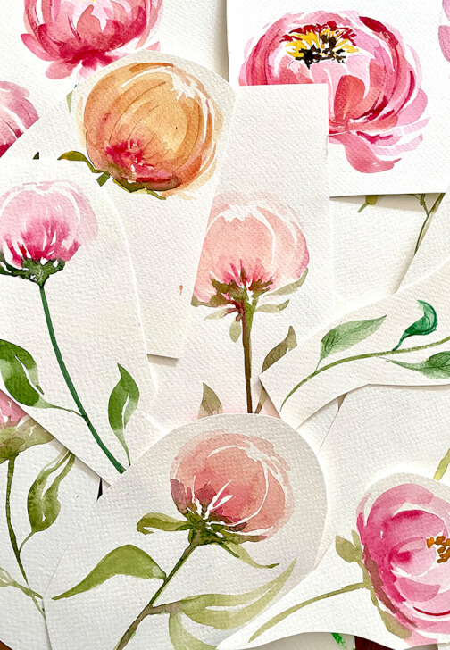 Watercolour Floral Art Class