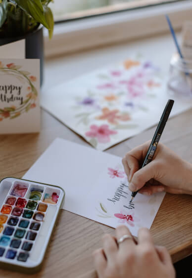 Watercolour Painting and Calligraphy Workshop
