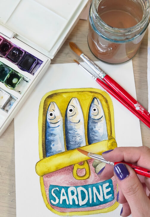Watercolour Painting Class