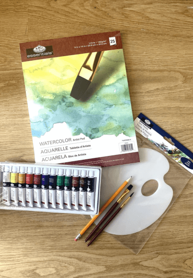 Watercolour Painting Craft Box / Kit