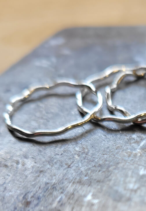 Wave Stacking Rings and Bangle Workshop