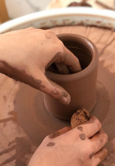 Wheel Throwing Pottery Course - Eight Weeks