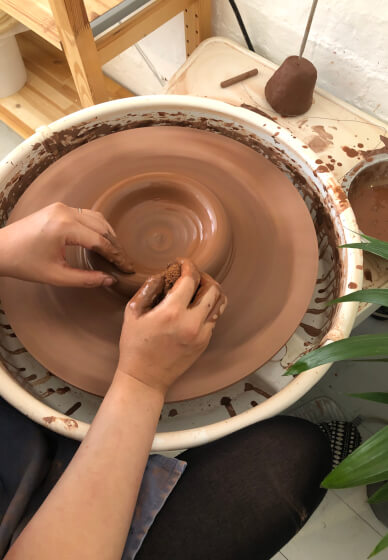 Wheel Throwing Pottery Course - Four Weeks