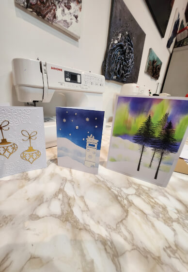 Handmade Christmas Card Workshop