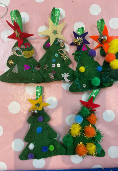 Sew Your Own Tree Decorations Workshop