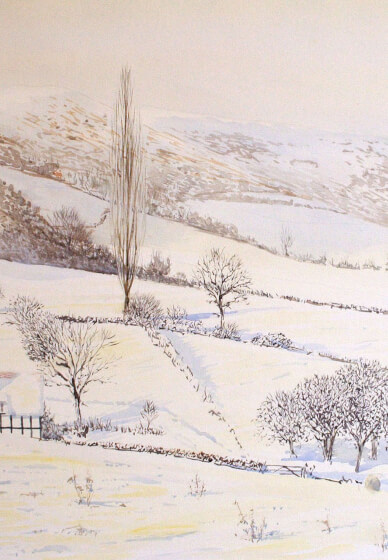 Winter Watercolour Workshop: Painting Malvern Scenery