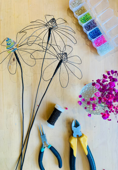 Wire Daisies Workshop