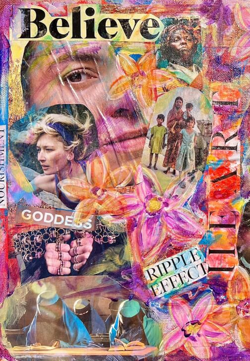 Women's Day Mixed-Media Collage Workshop