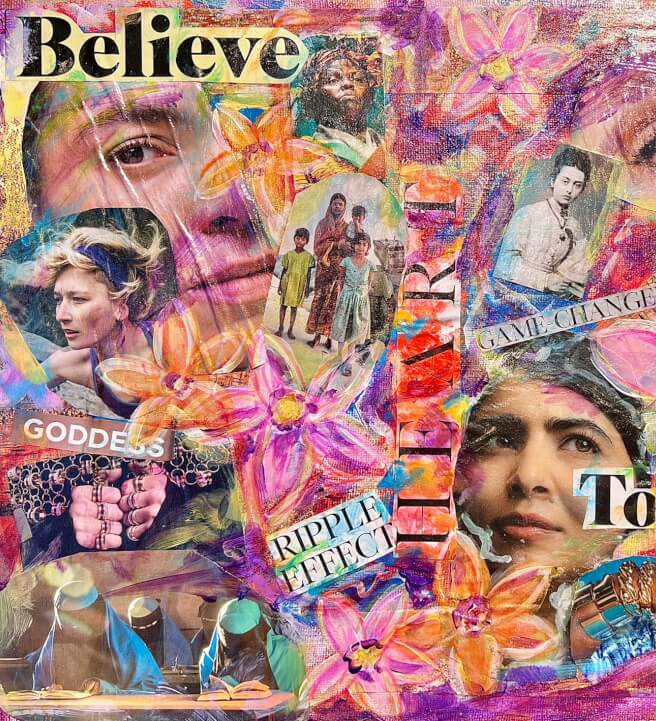 Women's Day Mixed-Media Collage Workshop