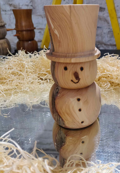 Wood Turning Workshop: Turn a Snowman