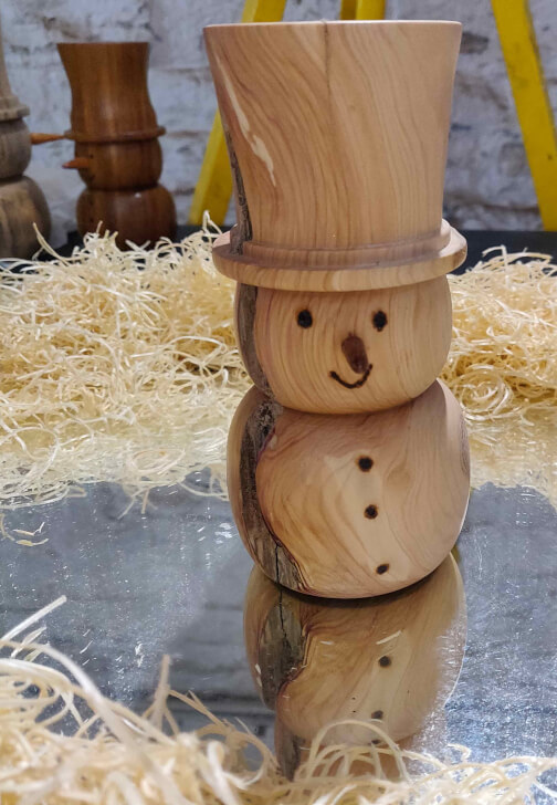 Wood Turning Workshop: Turn a Snowman