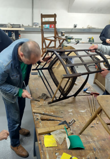 Wooden Furniture Repair Class