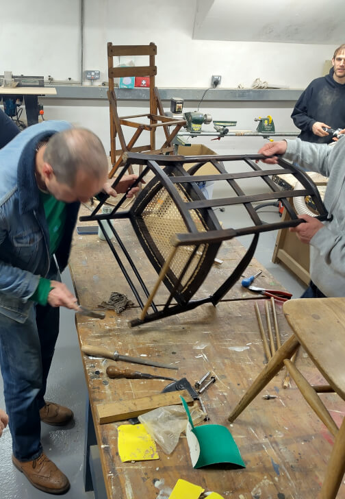 Wooden Furniture Repair Class