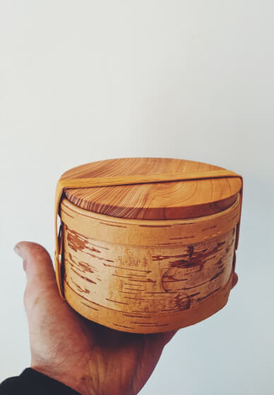 Woodworking Class: Birch Bark Containers