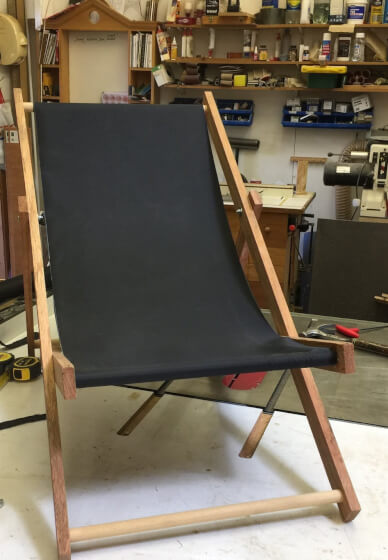 Woodworking Class: Canvas Deckchair