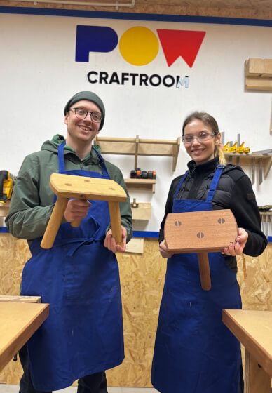 Woodworking Workshop: Build a Three-Legged Stool
