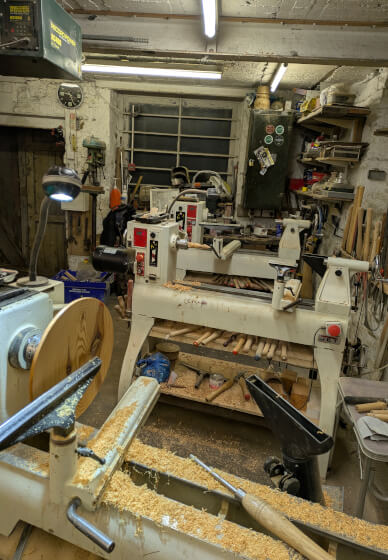 1:1 Introduction to Wood Turning Workshop