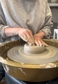 1:1 Wheel Throwing Class