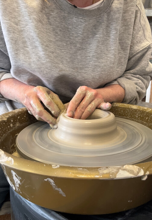 1:1 Wheel Throwing Class