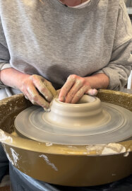 1:1 Wheel Throwing Class
