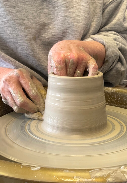 1:1 Wheel Throwing Class