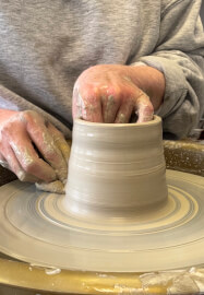 1:1 Wheel Throwing Class