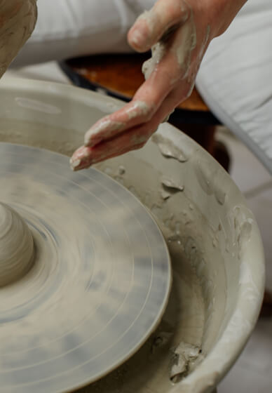 2-Day Wheel Throwing, Trimming and Painting Course