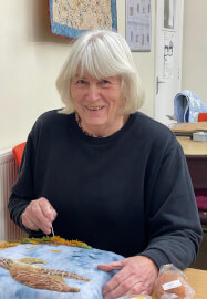 2D Felted Waterfall Picture Workshop